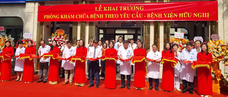 Bệnh viện Hữu Nghị khai trương Phòng Khám chữa bệnh theo yêu cầu