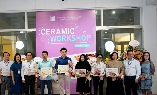 Ceramic Workshop: Giúp thí sinh có thêm lựa chọn ngành đăng ký hồ sơ