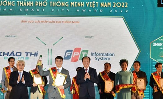 FPT ghi danh tại giải thưởng Thành phố thông minh Việt Nam 2022