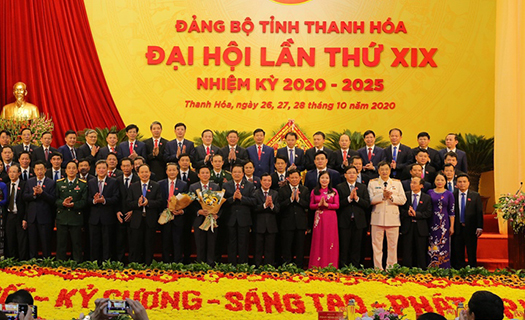 Bế mạc Đại hội đại biểu Đảng bộ tỉnh Thanh Hóa lần thứ XIX