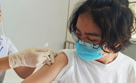 Cà Mau: Tiêm xong 123.670 liều vaccine được phân bổ