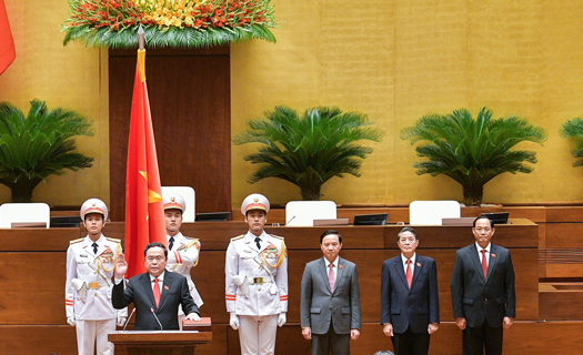 Ông Trần Thanh Mẫn được bầu làm Chủ tịch Quốc hội khoá XV