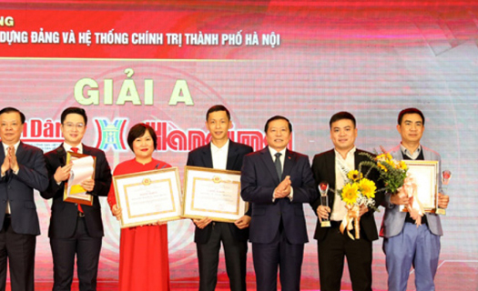 33 tác phẩm đoạt giải báo chí về xây dựng Đảng và hệ thống chính trị của Hà Nội