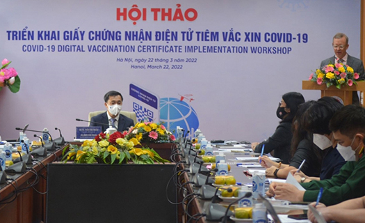 Việt Nam sẽ chứng nhận tiêm chủng vaccine Covid-19 theo tiêu chuẩn châu Âu