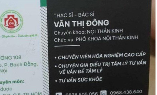 Làm giả con dấu, chữ ký của Bệnh viện TWQĐ 108 để lừa đảo