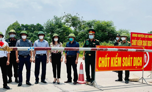 Bắc Giang: Huyện Lục Nam và Yên Thế được chuyển sang giãn cách xã hội