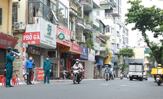Phát hiện nhiều F0 ở phố Thụy Khuê, Hà Nội truy vết người tập thể dục ven Hồ Tây