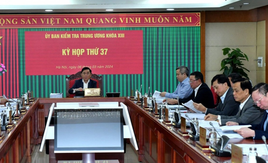 Toàn văn thông cáo báo chí Kỳ họp thứ 37 của Ủy ban Kiểm tra Trung ương