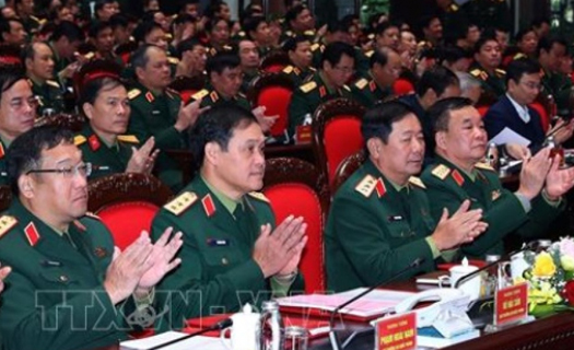 Tổng Bí thư Nguyễn Phú Trọng dự hội nghị quân chính toàn quân 2022