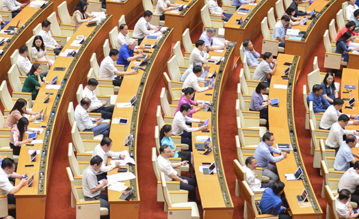 Quốc hội biểu quyết thông qua nhiều dự án luật trong đợt 2 Kỳ họp thứ 5