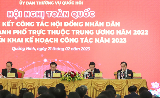 Khai mạc Hội nghị toàn quốc tổng kết công tác Hội đồng nhân dân 2022