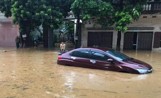 Lào Cai: Mưa lớn gây ngập lụt nhiều nơi