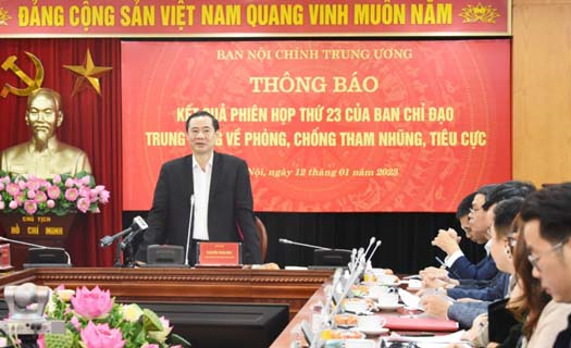 Kỷ luật 47 cán bộ diện Bộ Chính trị, Ban Bí thư quản lý trong năm 2022